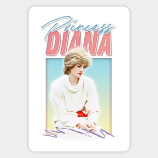 Princess Diana ///// Retro 90s Fan Art Magnet